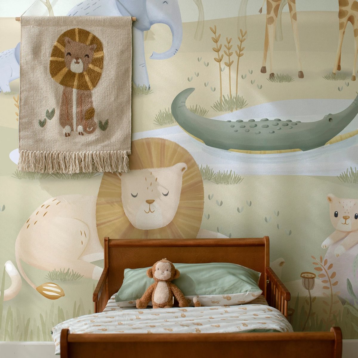 Little Dutch Fototapeet ´Safari Friends´ 300x280 cm - Pilt 3