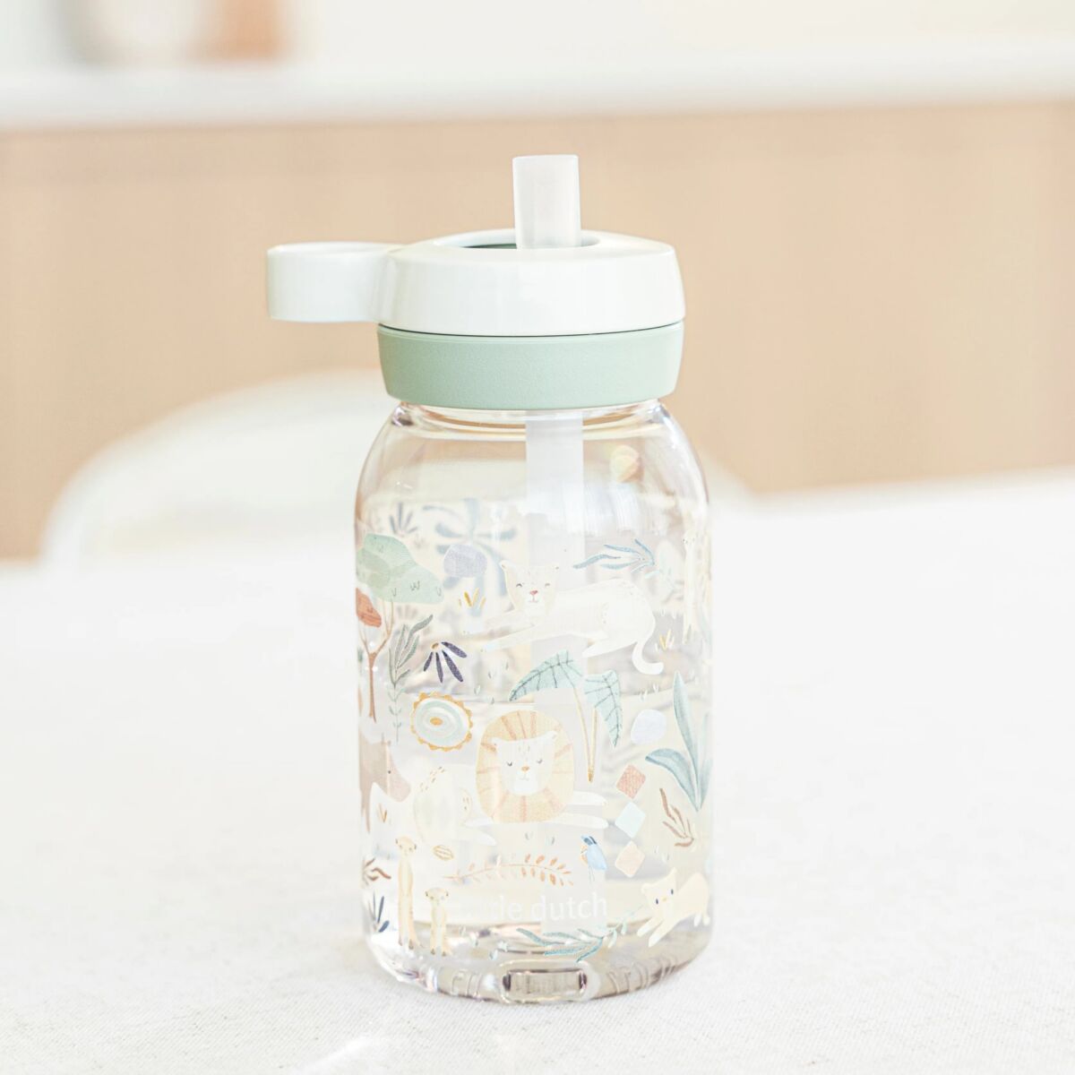 Little Dutch Joogipudel kõrrega ´Safari Friends´ 450 ml - Pilt 5