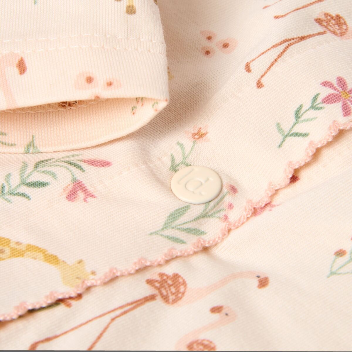 Little Dutch Pidžaama ´Safari Flamingo Pastel Rose´ 74/80 üheosaline - Pilt 3
